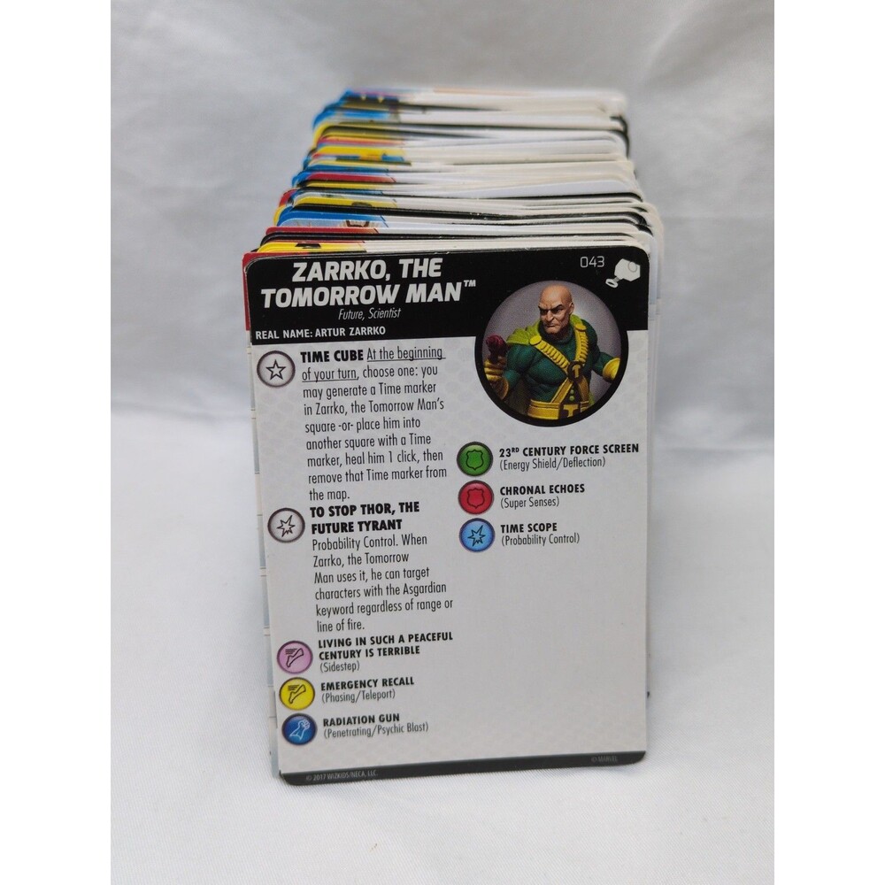 (255) Heroclix Cards *No Figures*